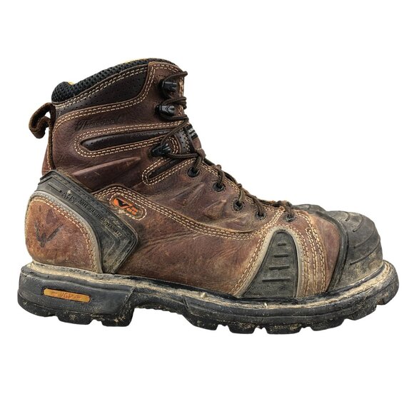Thorogood Unisex 8.5M 10.5W Gen Flex2 6" Brown Leather Composite Toe Work Boots - Picture 1 of 15